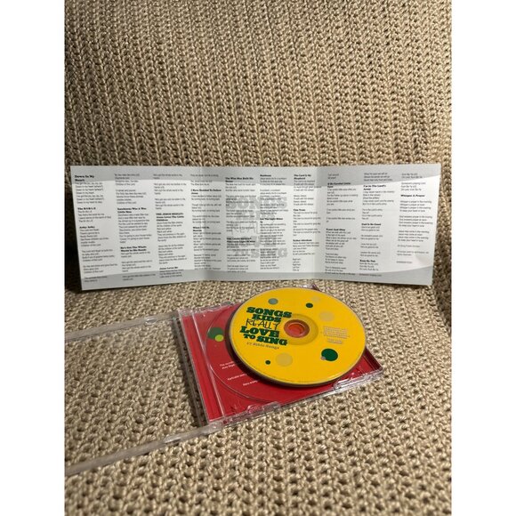 Songs Kids Really Love To Sing CD 17 Bible Tunes with Lyrics Sunday School - Picture 3 of 3